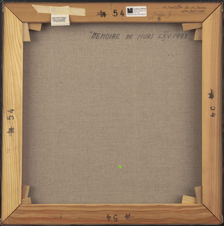 Mémoire de murs LXV